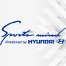 Вінилова наклейка на автомобіль - Sports mind produced by Hyundai Вінилова наклейка на автомобіль - Sports mind produced by Hyundai