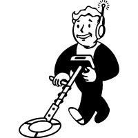 Виниловая наклейка на автомобиль - Поисковик Fallout