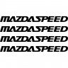 Набор виниловых наклеек на ручки авто - MazdaSpeed (4 шт.) Набор виниловых наклеек на ручки авто - MazdaSpeed (4 шт.)