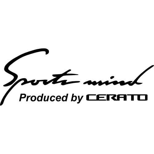 Вінілова наклейка на автомобіль - Sports mind produced by Cerato