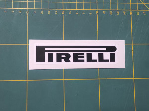 Вінілова наклейка - Pirelli
