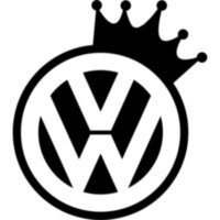 Вінілова наклейка на автомобіль - Volkswagen Корона