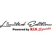 Виниловая наклейка на автомобиль - Limited Edition Powered by KIA Sports