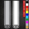 Виниловая наклейка на капот автомобиля - полоса Kia Виниловая наклейка на капот автомобиля - полоса Kia
