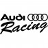 Вінілова наклейка на автомобіль - Audi Racing
