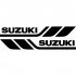 Набор виниловых наклеек на борт автомобиля - Suzuki (2 шт)