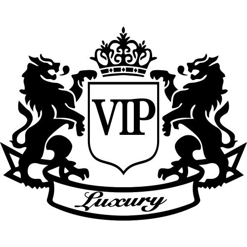 Вінілова наклейка на автомобіль - Леви VIP Luxury