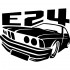 Вінілова наклейка на автомобіль - BMW e24