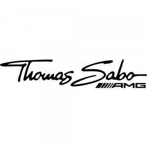 Вінілова наклейка на автомобіль - Thomas Sabo AMG