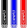 Вінілова наклейка на капот автомобіля - смуга Kia Ceed Вінілова наклейка на капот автомобіля - смуга Kia Ceed