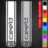 Виниловая наклейка на капот автомобиля - полоса Kia Ceed Виниловая наклейка на капот автомобиля - полоса Kia Ceed