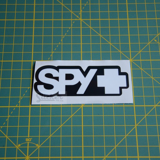 Вінілова наклейка на мотоцикл - SPY+ Вінілова наклейка на мотоцикл - SPY+