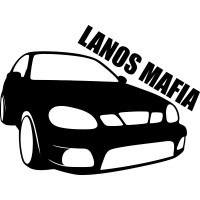 Вінілова наклейка на автомобіль - Lanos Mafia