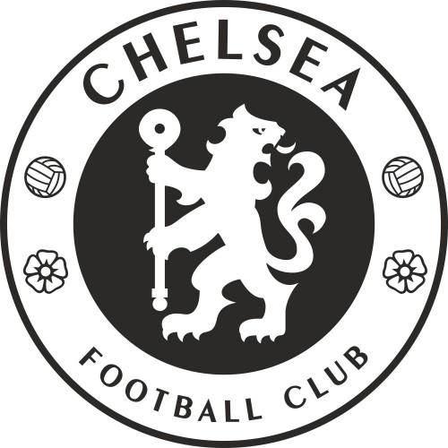 Вінілова наклейка на автомобіль - Футбольний клуб Челсі | FC Chelsea