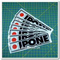Вінілова наклейка на мотоцикл - IPONE