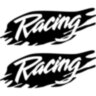 Набір наклейок на дзеркала авто - Racing (2шт) Набір наклейок на дзеркала авто - Racing (2шт)