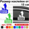 Виниловая наклейка на автомобиль - Охотник за рулём v2
