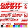 Вінілові наклейки на велосипед - набір Giant v2 (14шт) Вінілові наклейки на велосипед - набір Giant v2 (14шт)