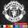 Вінілова наклейка на автомобіль - Футбольний клуб Манчестер Юнайтед | FC Manchester United Вінілова наклейка на автомобіль - Футбольний клуб Манчестер Юнайтед | FC Manchester United