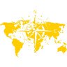 Вінілова наклейка на автомобіль - Компас, Карта, Роза вітрів Вінілова наклейка на автомобіль - Компас, Карта, Роза вітрів