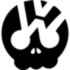 Вінілова наклейка на автомобіль - Volkswagen Череп