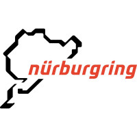 Вінілова наклейка на автомобіль - Гоночна траса Nurburgring / Нюрбургрінг v2