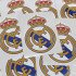 Виниловая наклейка на автомобиль - ФК Реал Мадрид | FC Real Madrid