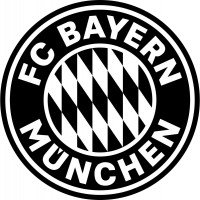 Вінілова наклейка на автомобіль - Футбольний клуб Баварія Мюнхен | FC Bayern München