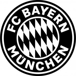 Вінілова наклейка на автомобіль - Футбольний клуб Баварія Мюнхен | FC Bayern München
