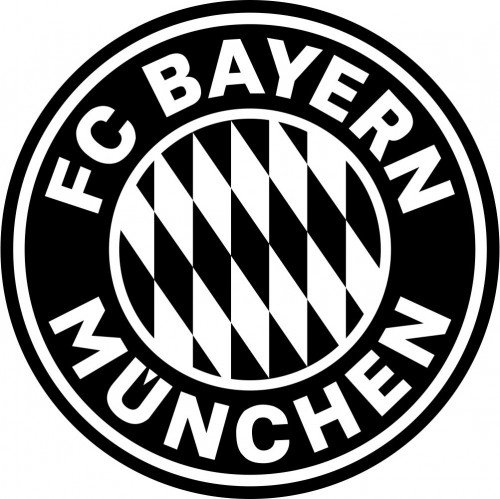Виниловая наклейка на автомобиль - Футбольный клуб Бавария Мюнхен | FC Bayern München