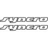 Набор виниловых наклеек на автомобиль - Syncro Volkswagen v2 (2шт)