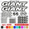 Виниловые наклейки на велосипед - набор Giant v3 (20шт) Виниловые наклейки на велосипед - набор Giant v3 (20шт)