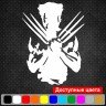 Вінілова наклейка на автомобіль - Росомаха /Логан /Wolverine