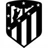 Виниловая наклейка на автомобиль - Футбольный клуб Атлетико Мадрид | FC Atletico de Madrid