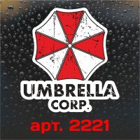 Виниловая наклейка - Umbrella Corporation