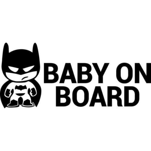 Виниловая наклейка на автомобиль - Baby on Board v8