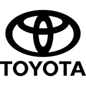 Вінілова наклейка на автомобіль - Логотип Toyota