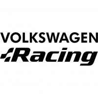 Вінілова наклейка на автомобіль - Volkswagen Racing