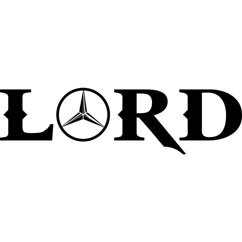 Вінілова наклейка на автомобіль - Lord Mercedes-Benz v2