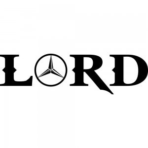 Вінілова наклейка на автомобіль - Lord Mercedes-Benz v2