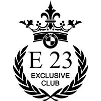 Вінілова наклейка на автомобіль - BMW e23 Exclusive Club