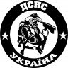 Виниловая наклейка на автомобиль - ДСНС Україна Виниловая наклейка на автомобиль - ДСНС Україна