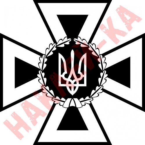 Вінілова наклейка на автомобіль - ДСНС - Державна служба України з надзвичайних ситуацій