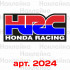Наклейка, стікер - HRC /Honda Racing Corporation Наклейка, стікер - HRC /Honda Racing Corporation