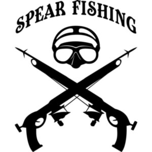 Вінілова наклейка на автомобіль - Spear fishing | Підводне полювання
