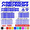 Вінілові наклейки на велосипед - набір Merida v5 (20шт) Вінілові наклейки на велосипед - набір Merida v5 (20шт)