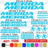 Вінілові наклейки на велосипед - набір Merida v6 (24шт)