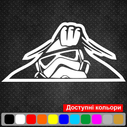 Вінілова наклейка на автомобіль - Star Wars, Зоряні воїни