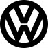 Вінілова наклейка на автомобіль - Логотип Volkswagen v2