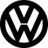 Вінілова наклейка на автомобіль - Логотип Volkswagen v2